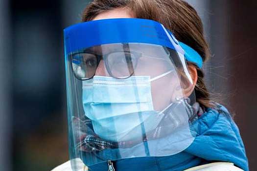 Protective face shield