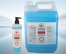 SANIMAX Alcohol Hand Sanitizer