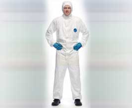 Tyvek - Dupont 45gsm Coverall with Polythylene
